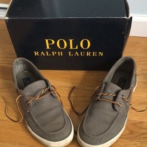 Polo boat shoes